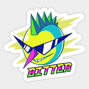 Bitter boy Sticker
